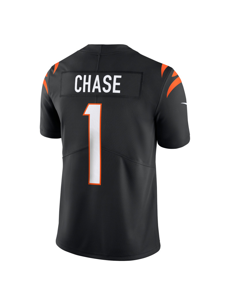 Men's Cincinnati Bengals Ja'Marr Chase Nike Black Vapor Untouchable Limited Jersey