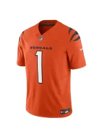 Men's Cincinnati Bengals Ja'Marr Chase Nike Orange Vapor F.U.S.E. Limited Jersey