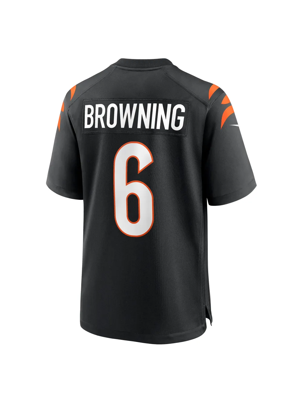 Men's Cincinnati Bengals Jake Browning Nike Black Game Jersey