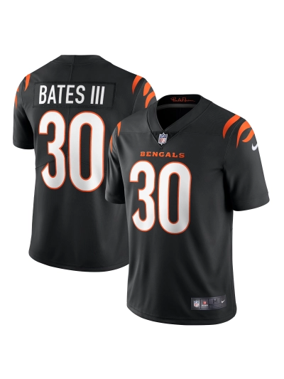 Men's Cincinnati Bengals Jessie Bates III Nike Black Vapor Limited Jersey 01
