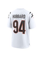 Men's Cincinnati Bengals Sam Hubbard Nike White Game Jersey
