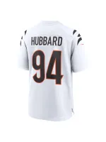 Men's Cincinnati Bengals Sam Hubbard Nike White Game Jersey