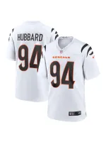 Men's Cincinnati Bengals Sam Hubbard Nike White Game Jersey