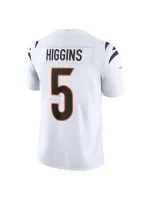 Men's Cincinnati Bengals Tee Higgins Nike White Vapor Untouchable Limited Jersey