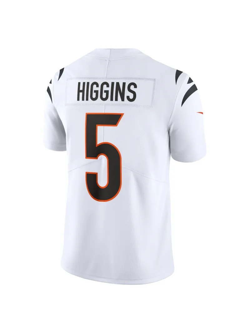 Men's Cincinnati Bengals Tee Higgins Nike White Vapor Untouchable Limited Jersey