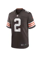 Men's Cleveland Browns Amari Cooper Nike Brown Player Game Jersey