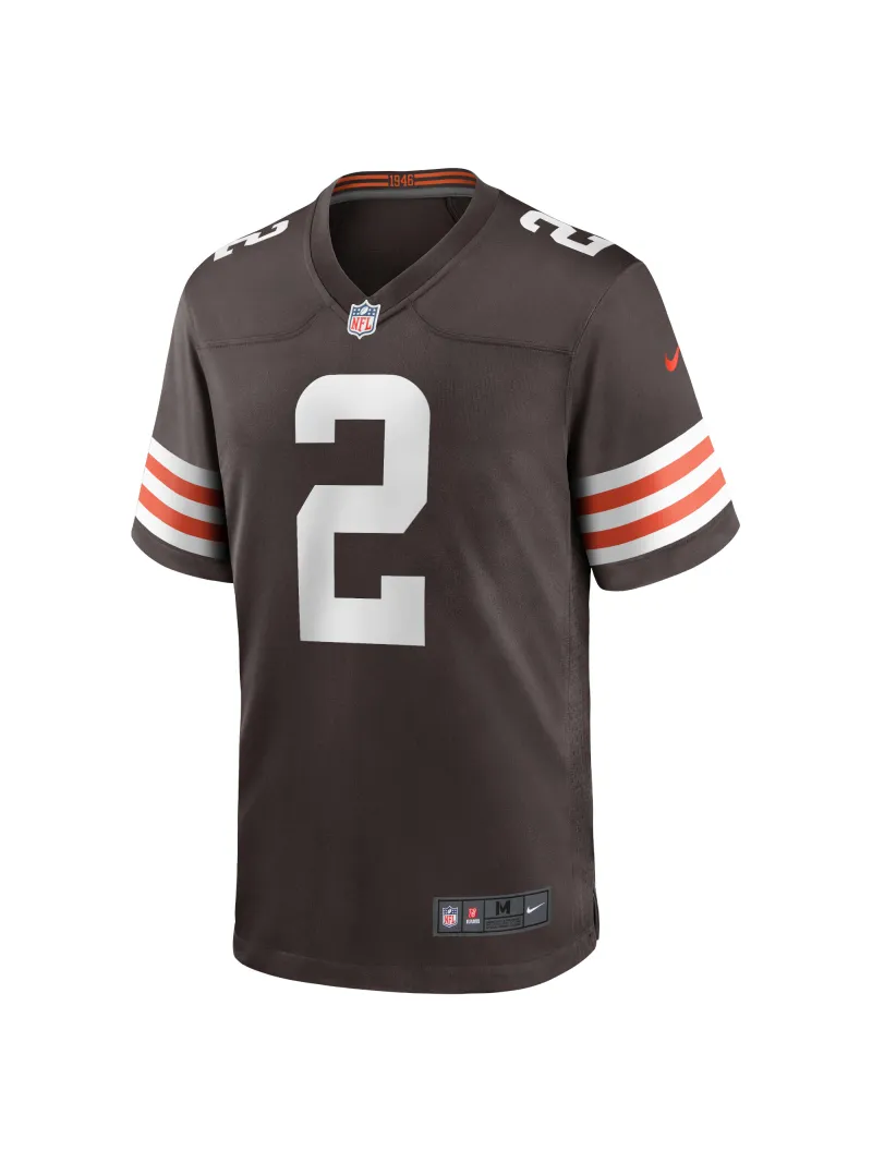 Men's Cleveland Browns Amari Cooper Nike Brown Player Game Jersey