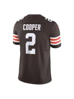 Men's Cleveland Browns Amari Cooper Nike Brown Vapor F.U.S.E. Limited Jersey