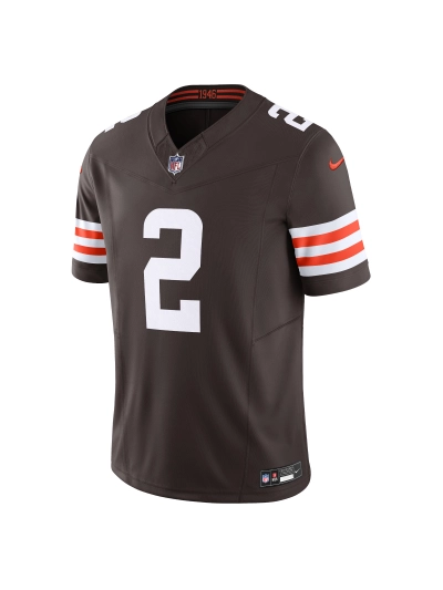 Men's Cleveland Browns Amari Cooper Nike Brown Vapor F.U.S.E. Limited Jersey 02
