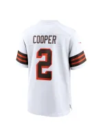 Men's Cleveland Browns Amari Cooper Nike White Alternate Game Jersey