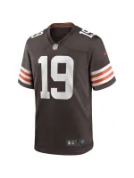 Men's Cleveland Browns Bernie Kosar Nike Brown Game Retired Player Jersey