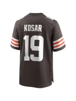 Men's Cleveland Browns Bernie Kosar Nike Brown Game Retired Player Jersey