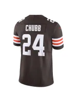 Men's Cleveland Browns Nick Chubb Nike Brown Vapor F.U.S.E. Limited Jersey