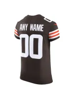 Men's Cleveland Browns Nike Brown Vapor Elite Custom Jersey