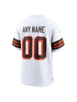 Men's Cleveland Browns Nike White 1946 Collection Alternate Custom Jersey