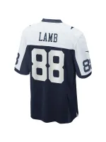 Men's Dallas Cowboys CeeDee Lamb Nike Navy Alternate Game Team Jersey