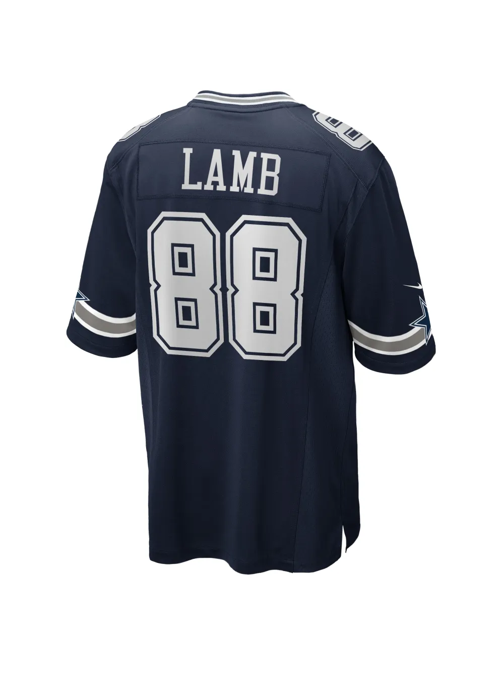 Men's Dallas Cowboys CeeDee Lamb Nike Navy Game Jersey