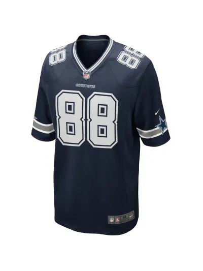 Men's Dallas Cowboys CeeDee Lamb Nike Navy Game Jersey 02