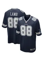 Men's Dallas Cowboys CeeDee Lamb Nike Navy Game Jersey