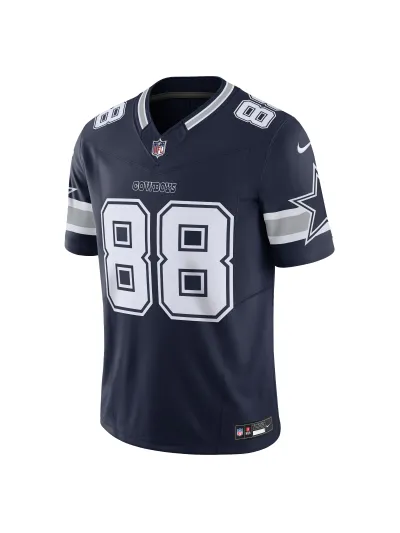 Men's Dallas Cowboys CeeDee Lamb Nike Navy Vapor F.U.S.E. Limited Jersey-Grey 88 02