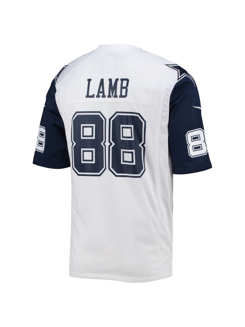 Men's Dallas Cowboys CeeDee Lamb Nike White Alternate Game Jersey