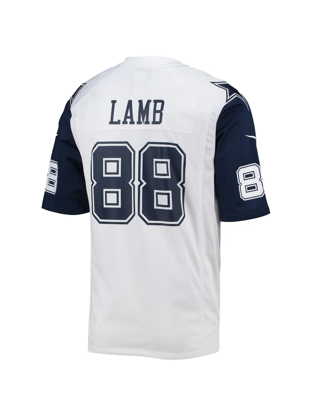 Men's Dallas Cowboys CeeDee Lamb Nike White Vapor F.U.S.E. Limited Jersey-Black 88