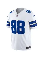 Men's Dallas Cowboys CeeDee Lamb Nike White Vapor F.U.S.E. Limited Jersey-Blue 88