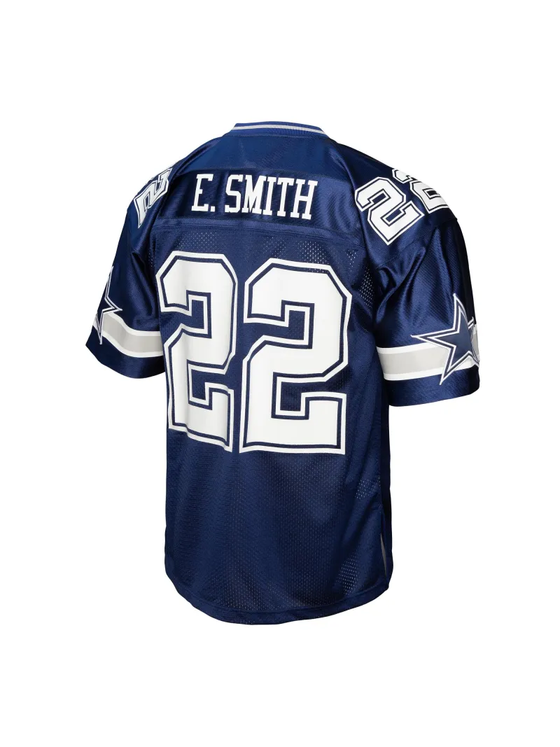 Men's Dallas Cowboys Emmitt Smith Mitchell & Ness Navy Legacy Replica Jersey