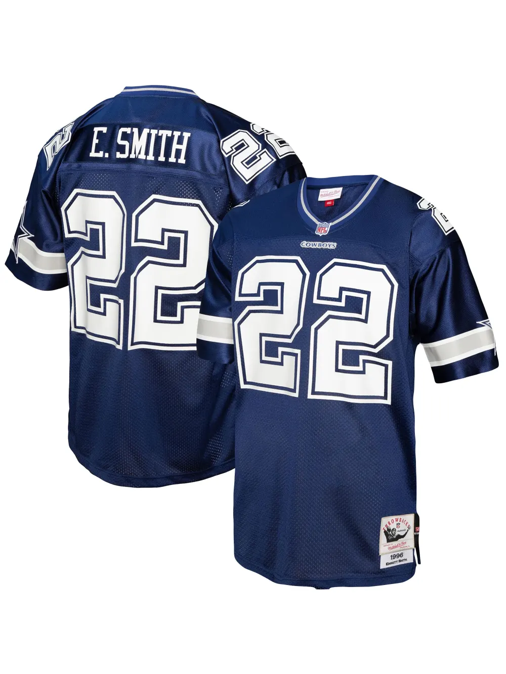 Men's Dallas Cowboys Emmitt Smith Mitchell & Ness Navy Legacy Replica Jersey