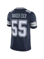 Men's Dallas Cowboys Leighton Vander Esch Nike Navy Vapor Limited Player Jersey