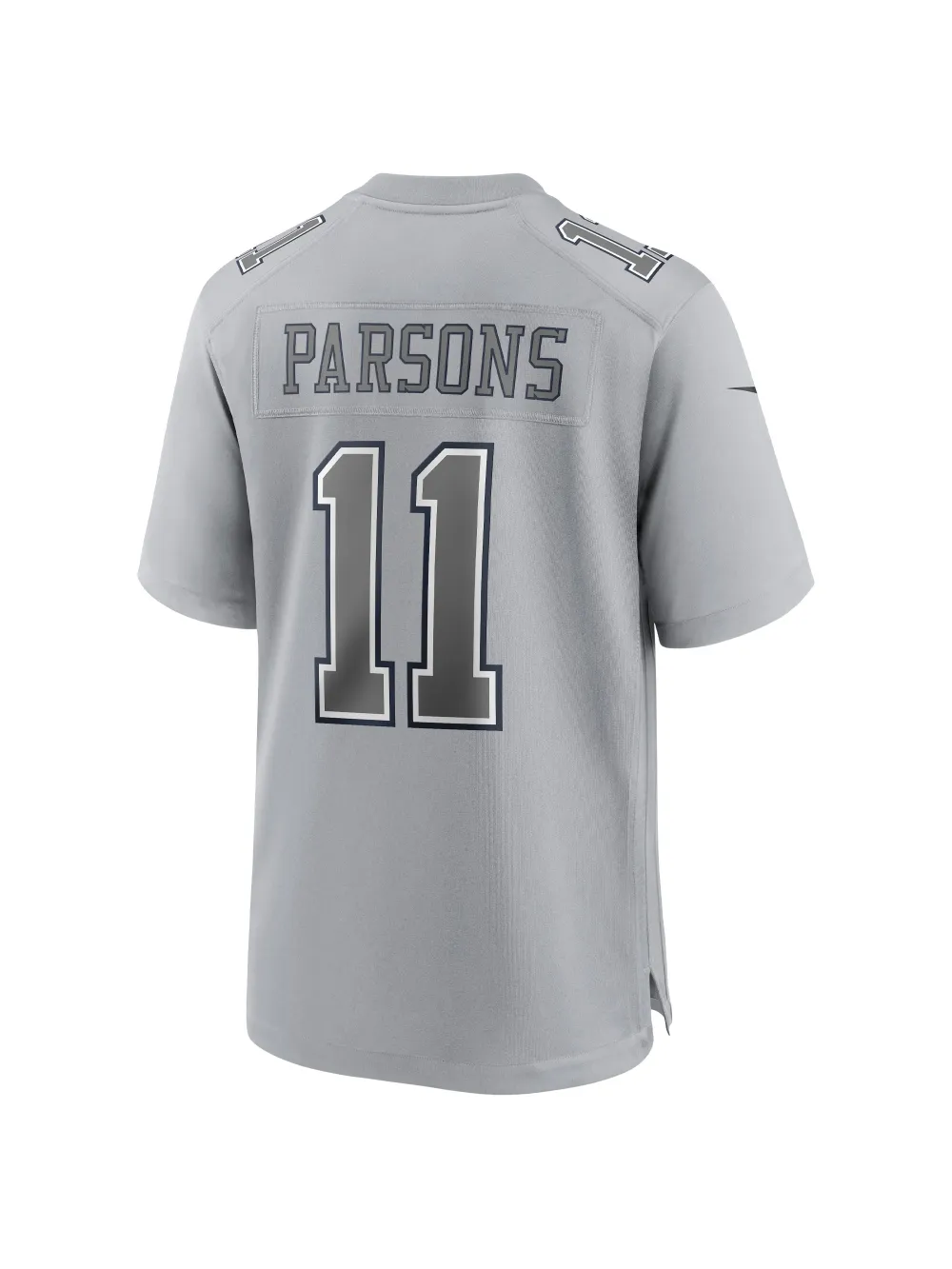 Men's Dallas Cowboys Micah Parsons Nike Gray Atmosphere Fashion Game Jersey