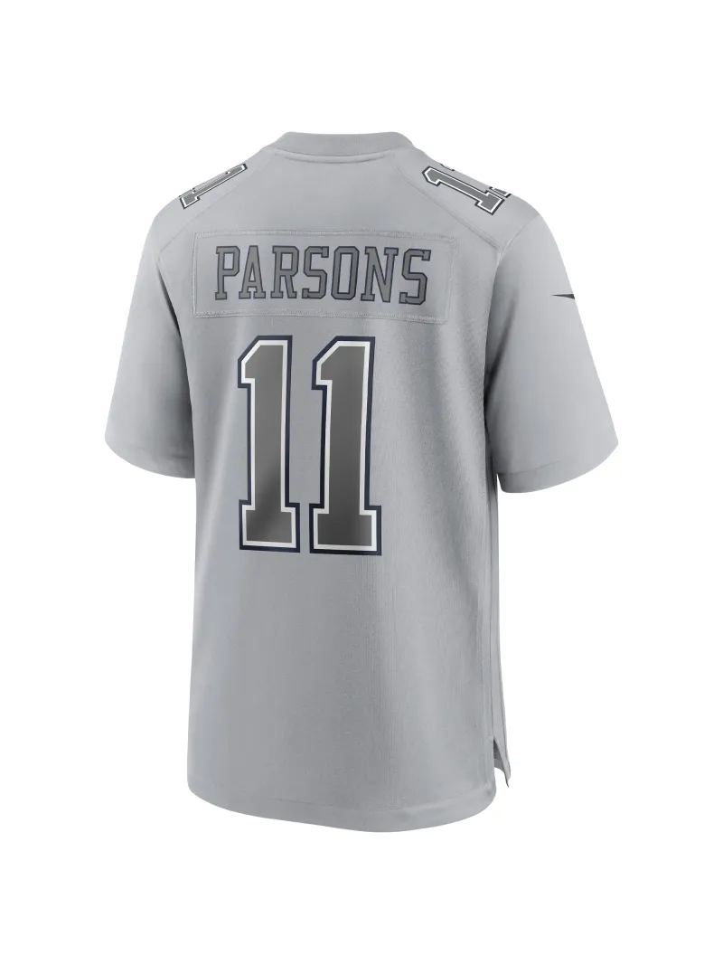 Men's Dallas Cowboys Micah Parsons Nike Gray Atmosphere Fashion Game Jersey