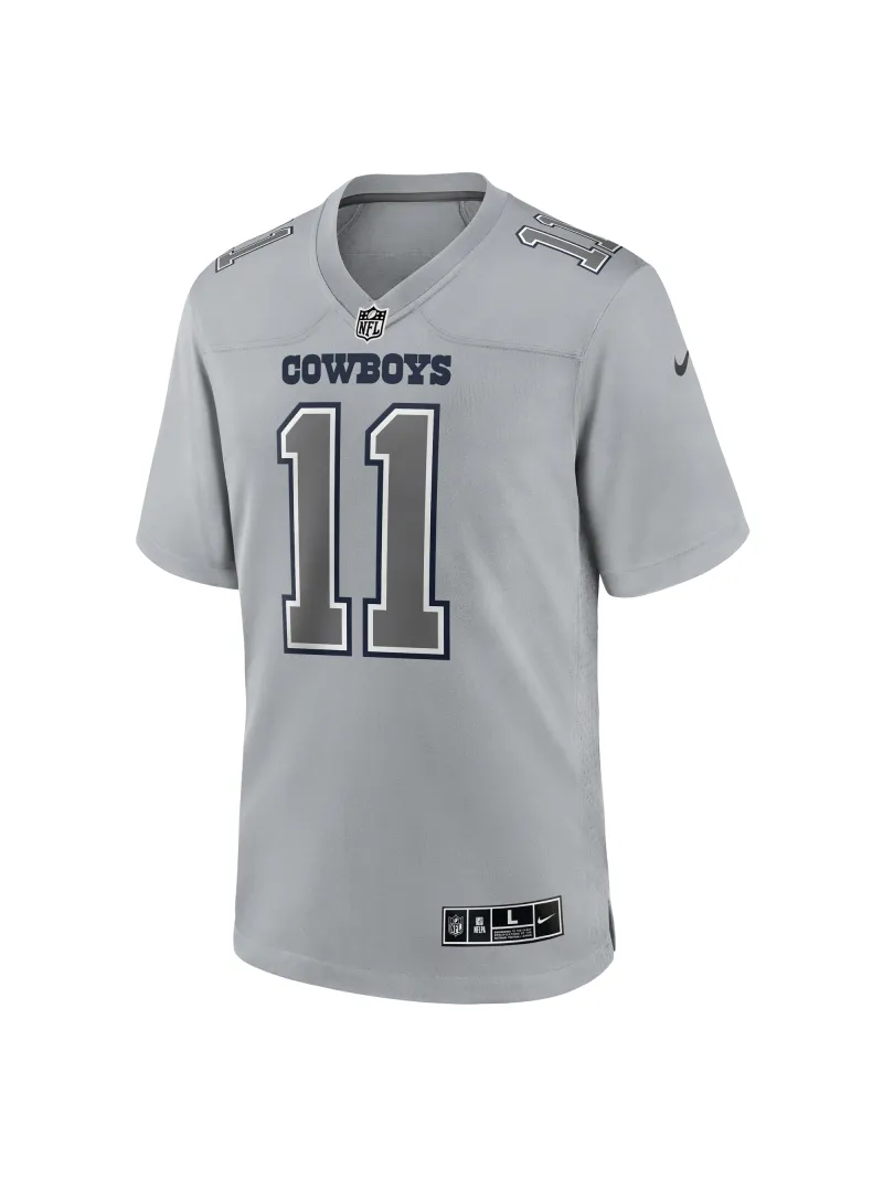 Men's Dallas Cowboys Micah Parsons Nike Gray Atmosphere Fashion Game Jersey