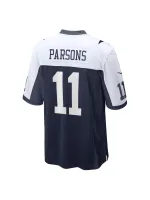 Men's Dallas Cowboys Micah Parsons Nike Navy Alternate Game Jersey