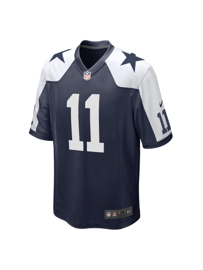 Men's Dallas Cowboys Micah Parsons Nike Navy Alternate Game Jersey 02