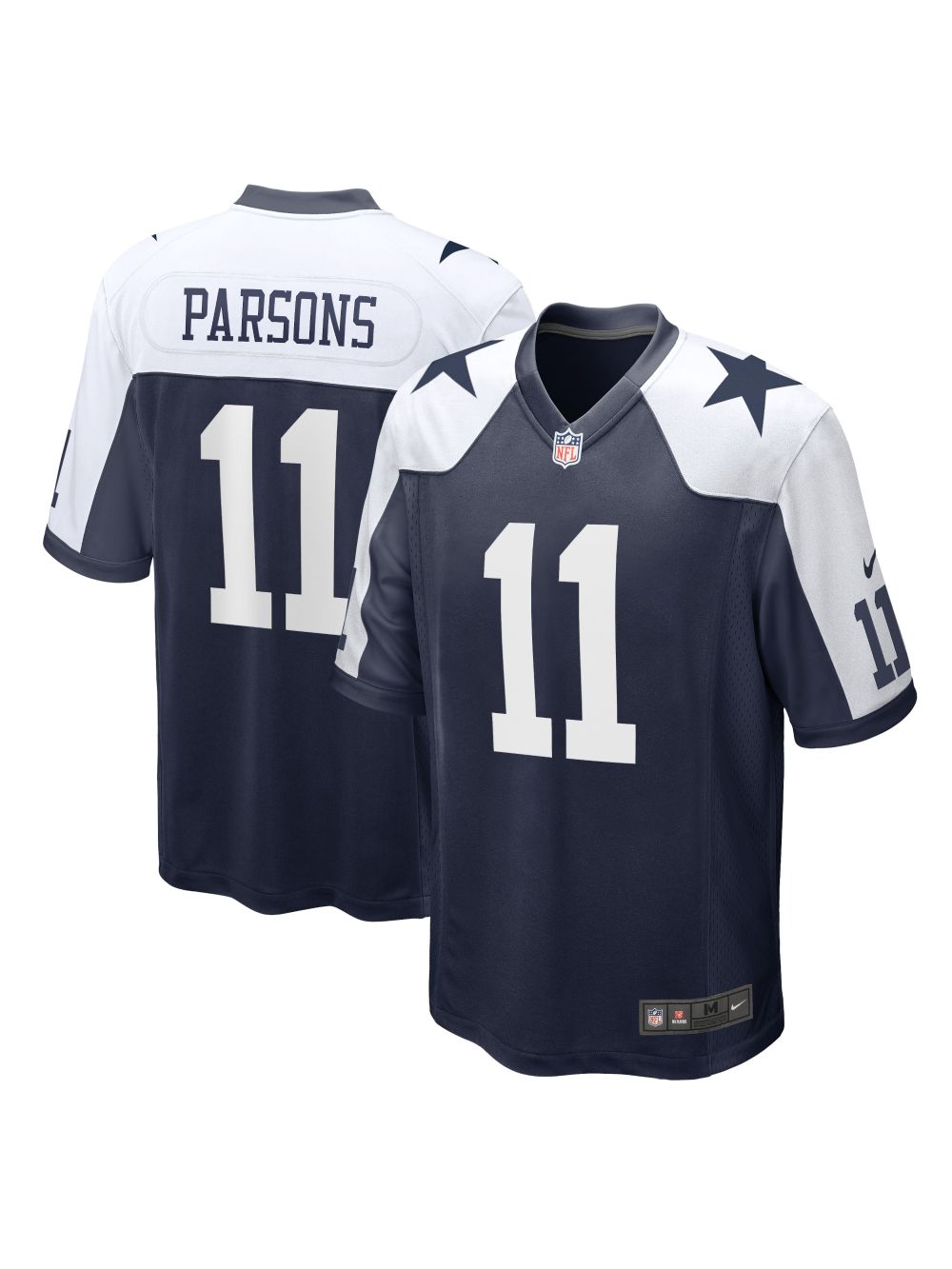 Men's Dallas Cowboys Micah Parsons Nike Navy Alternate Game Jersey