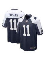Men's Dallas Cowboys Micah Parsons Nike Navy Alternate Game Jersey