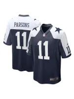 Men's Dallas Cowboys Micah Parsons Nike Navy Alternate Game Jersey
