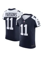 Men's Dallas Cowboys Micah Parsons Nike Navy Alternate Vapor F.U.S.E. Elite Jersey
