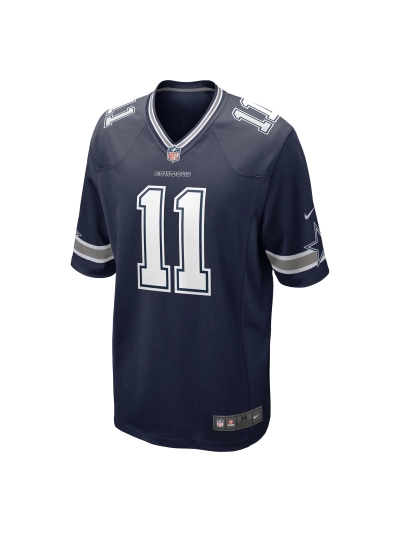 Men's Dallas Cowboys Micah Parsons Nike Navy Game Jersey 02