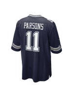 Men's Dallas Cowboys Micah Parsons Nike Navy Game Jersey