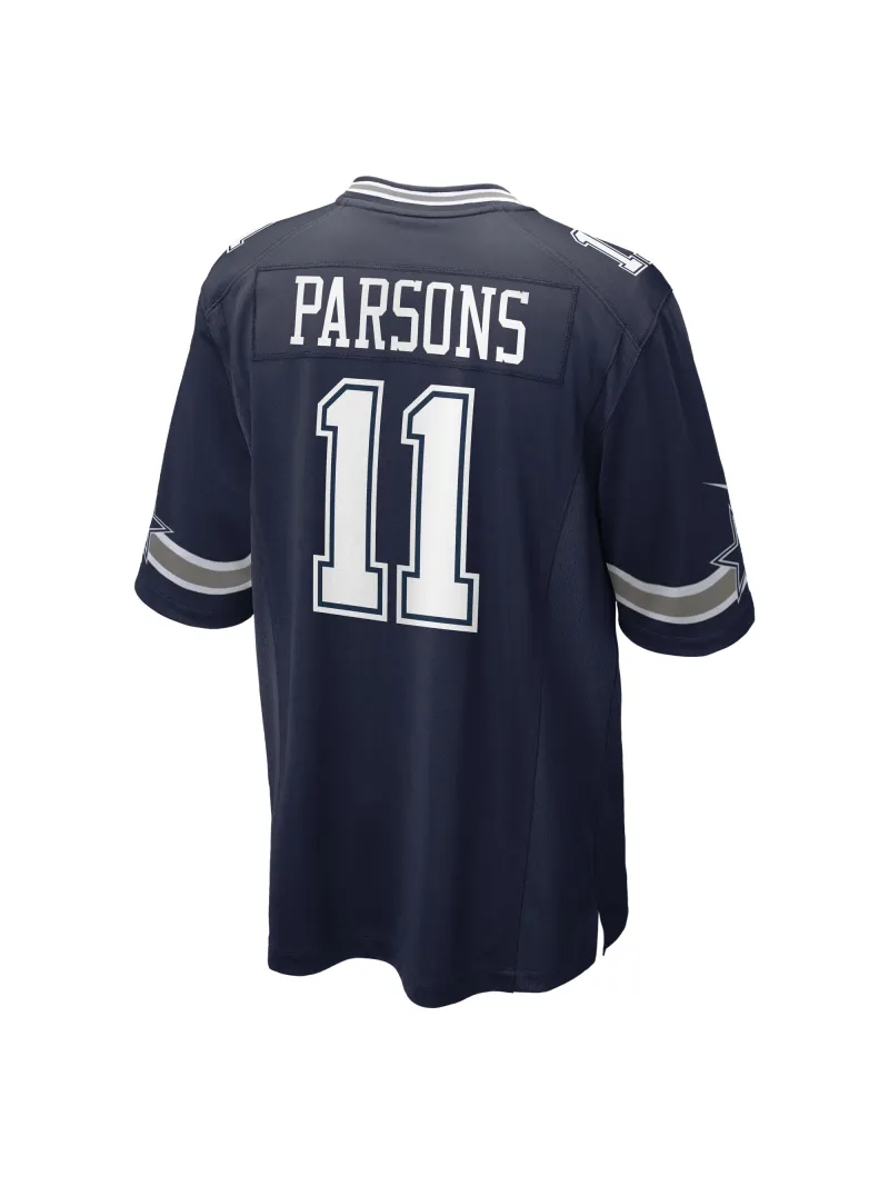 Men's Dallas Cowboys Micah Parsons Nike Navy Game Jersey