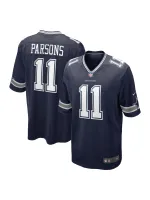 Men's Dallas Cowboys Micah Parsons Nike Navy Game Jersey