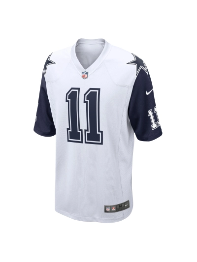 Men's Dallas Cowboys Micah Parsons Nike White Alternate Game Jersey 02
