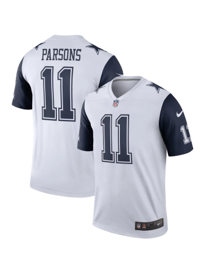 Men's Dallas Cowboys Micah Parsons Nike White Alternate Legend Jersey 01