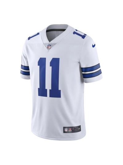 Men's Dallas Cowboys Micah Parsons Nike White Vapor F.U.S.E. Limited Jersey-Blue 11 02