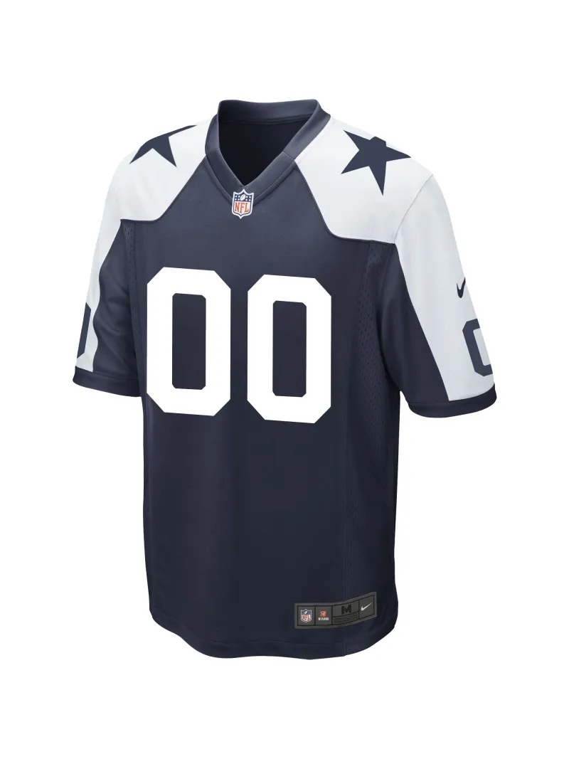 Men's Dallas Cowboys Nike Navy Alternate Custom Game Jersey