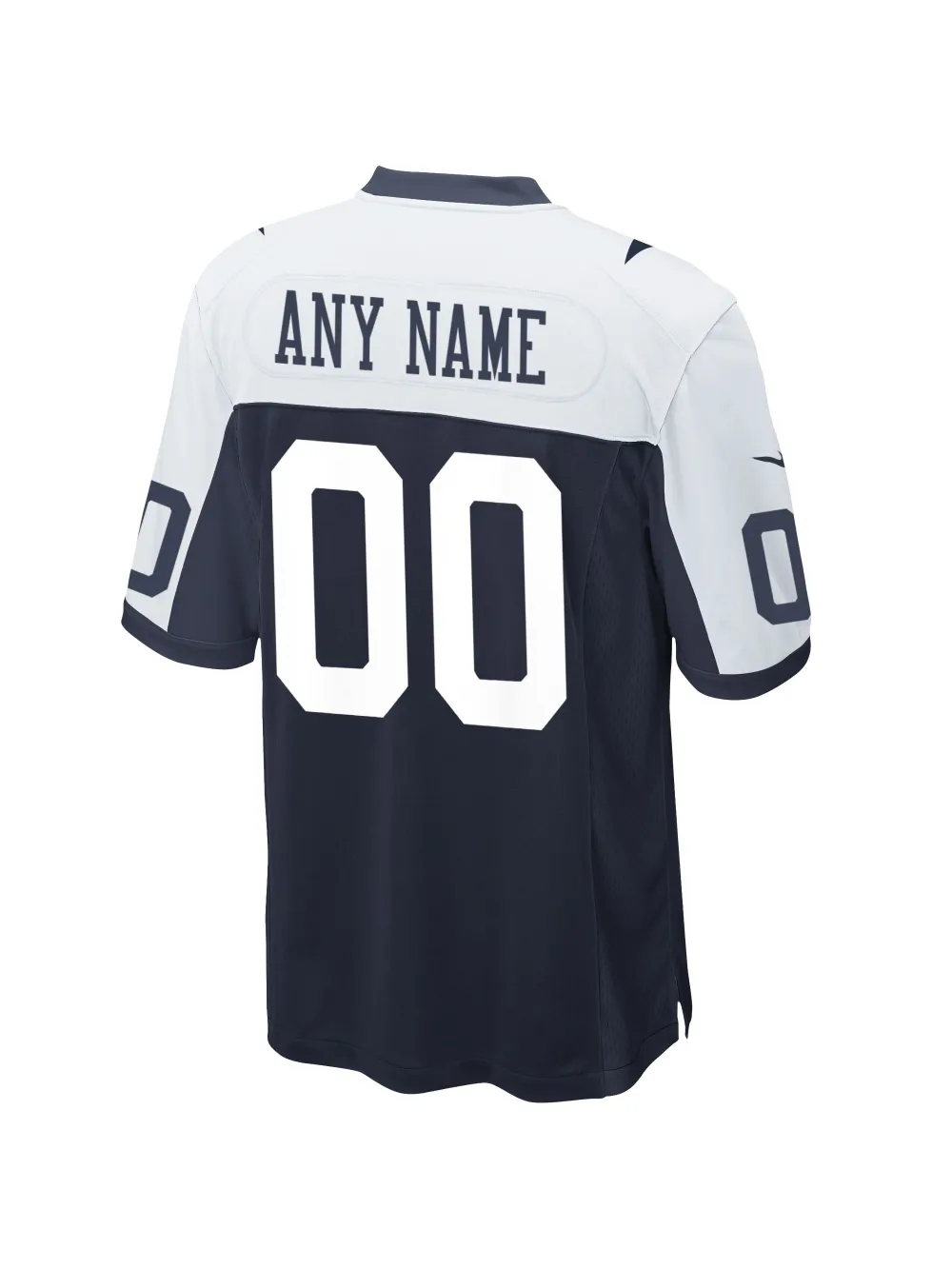 Men's Dallas Cowboys Nike Navy Alternate Custom Game Jersey