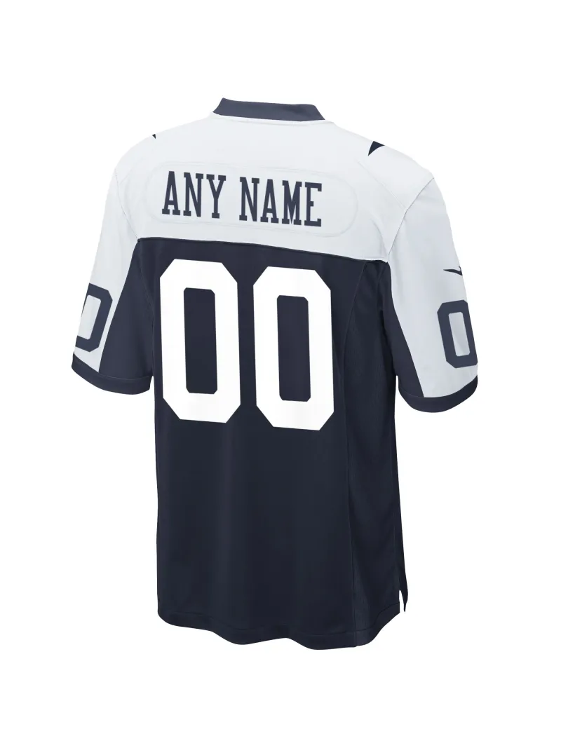 Men's Dallas Cowboys Nike Navy Alternate Custom Game Jersey