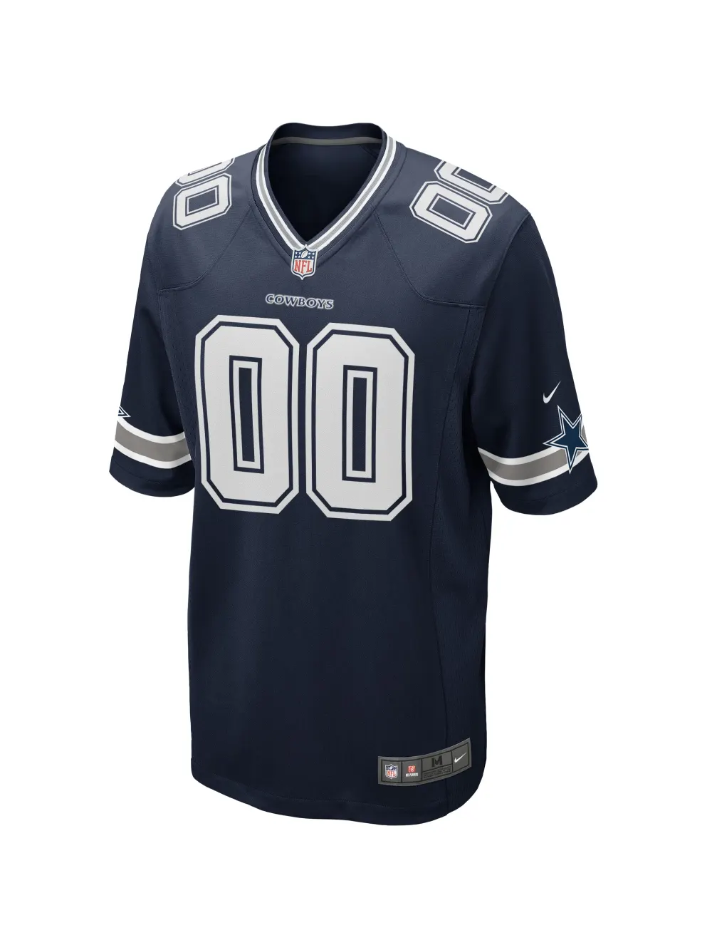 Men's Dallas Cowboys Nike Navy Custom Game Jersey